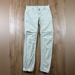 Columbia Omni-Shield Convertible Hiking Pants Zip-Off Size 4